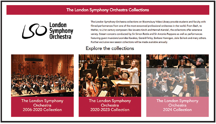 Bloomsbury's The London Symphony Orchestra Collections | eReview