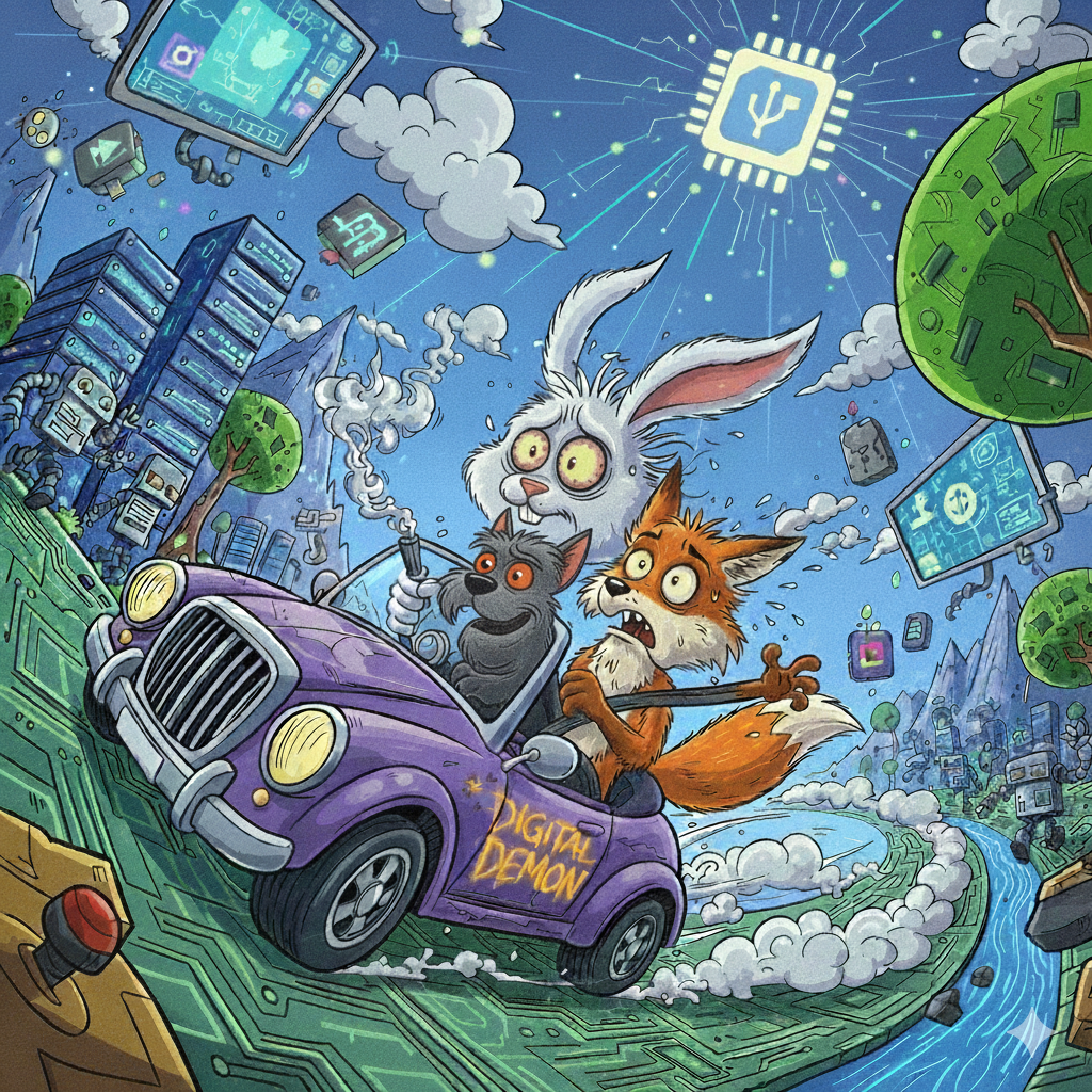 Episode 47 (January 2026): Life in the Digital Fast Lane: Who’s Drivin’ and Who’s Ridin’?